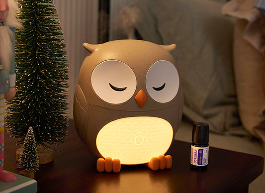 Owl Diffuser + Calmer Essential Oil - Doterra