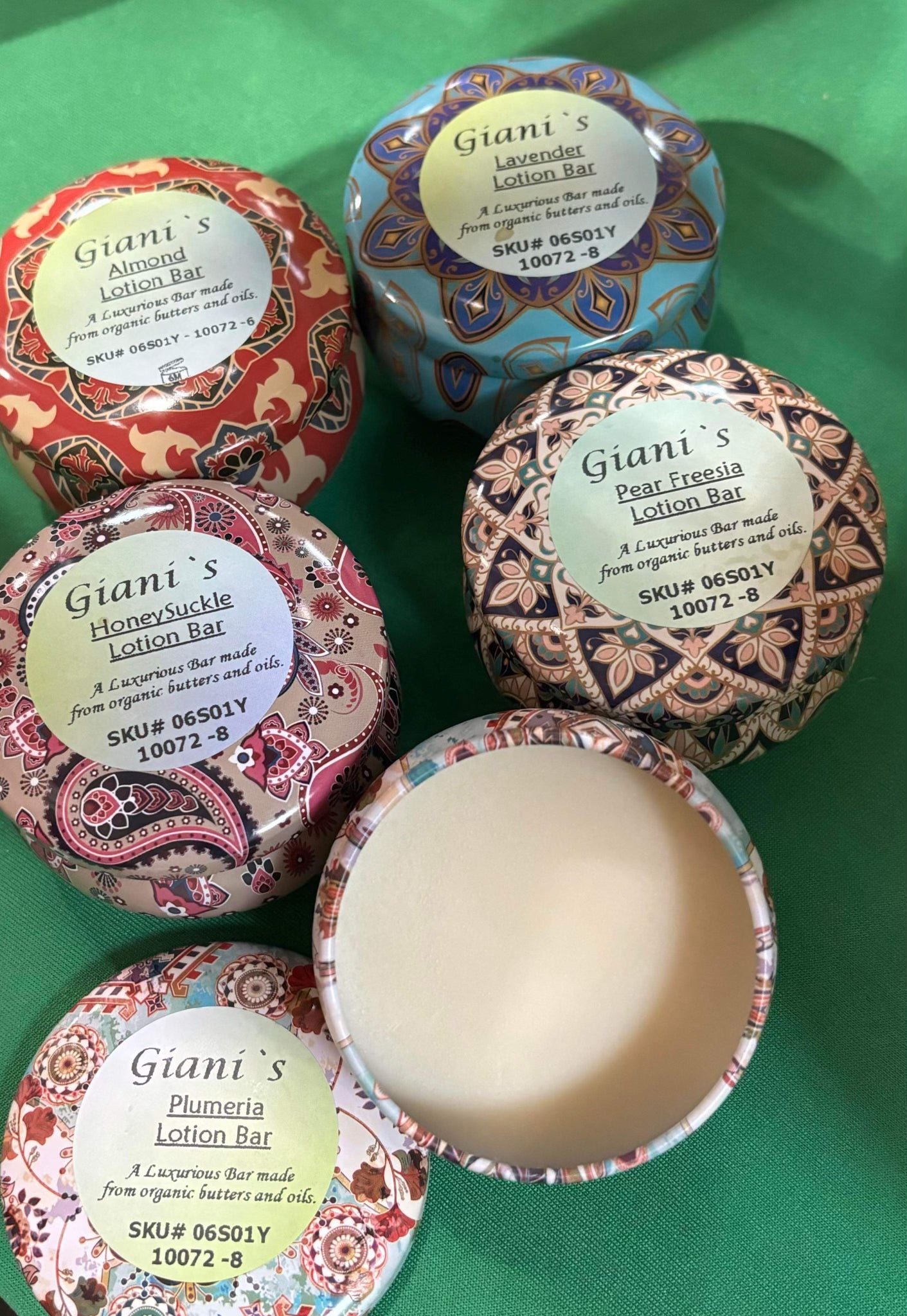 Lotion bars