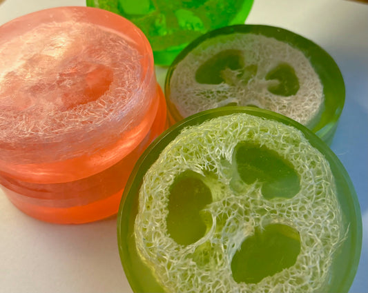 Organic Loofah Soap in a Rope